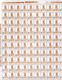 Brazil 1987 110 x Architecture Churches full sheet Mi.2213A MNH S.710