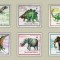 Ungaria 1990 - Animale preistorice, serie neuzata