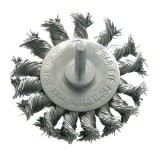 Perie Sarma Impletita Tip Circular Cu Tija 75mm