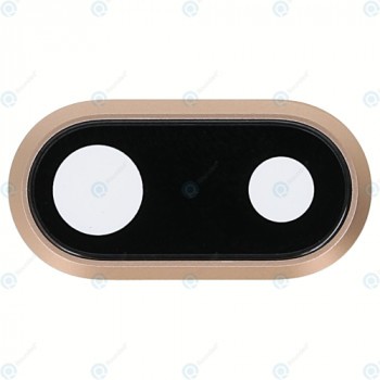 Obiectivul camerei aurii pentru iPhone 8 Plus
