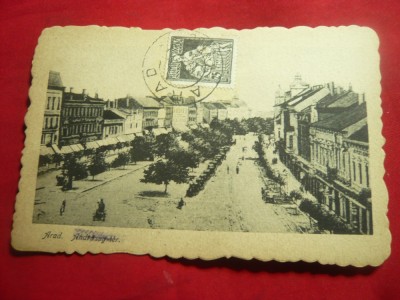 Ilustrata TCV Arad - Bdul Regina Maria cca 1941 foto