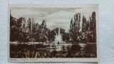 Carte postala, Bucuresti Gradina Cismigiu, perioada interbelica