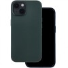 Husa MagSafe pentru Apple iPhone 15 Pro Max, OEM, Leather Mag, Verde
