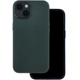 Husa MagSafe pentru Apple iPhone 15 Pro Max, OEM, Leather Mag, Verde