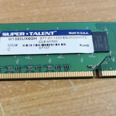 Ram Pc Super Talent 2GB DDR3 1333MHz W133UX6GH