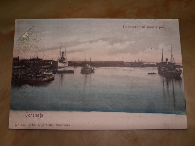 Constanta - Debarcaderul noului port. foto