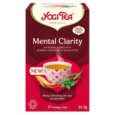 Ceai bio Mental Clarity 17 pliculete a 1,9g, 32,3g Yogi Tea
