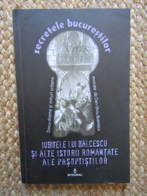 Iubitele lui Balcescu si alte istorii romantate ale pasoptistilor, vol. XIV &amp;ndash; Dan-Silviu Boerescu foto