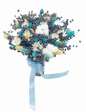 Buchet de Flori Eventissimi - Plante Uscate, Albastru, Eventissimi&reg;