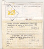 Bnk div CFR - Permise pentru calatorie gratuita - cls 2 - 1973, Romania de la 1950, Documente