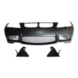 Set bara fata BMW Seria 3 (E90/E91), 11.2004-08.2008, grunduit, de vopsit; type M3; cu grila inferiorae; cu headlamp washer nozzles, cu conducte de a
