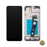 Display cu Touchscreen Samsung Galaxy A02s A025G cu Rama Negru Service Pack GH81-20181A