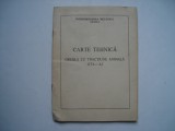 Grebla cu tractiune animala GTA - 2,1. Carte tehnica, 1982, Alta editura