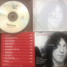 peter green katmandu 1996 ex Fleetwood Mac cd disc album muzica blues VG+ NM