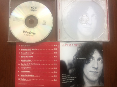 peter green katmandu 1996 ex Fleetwood Mac cd disc album muzica blues VG+ NM foto