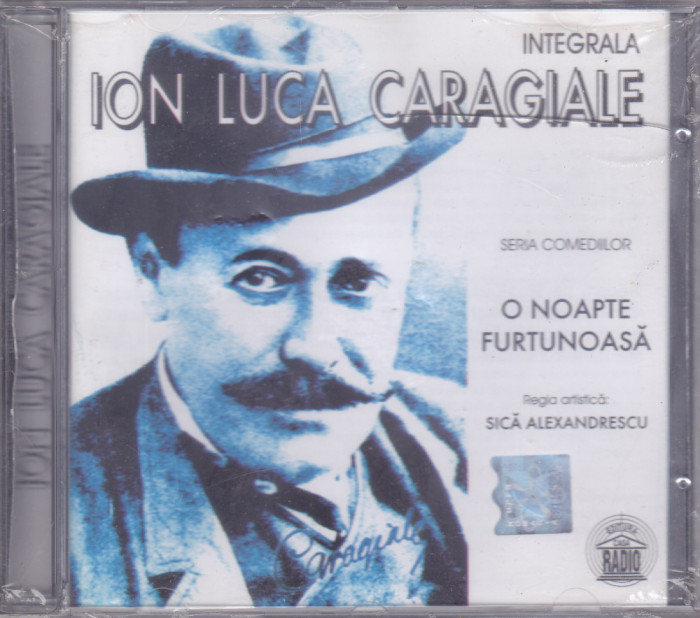 CD Teatru: I.L.Caragiale - O noapte furtunoasa ( A.Giugaru, R.Beligan, SIGILAT )