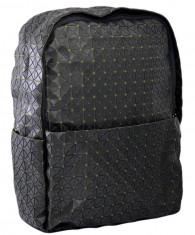 Rucsac Dama Gri inchis mat cu material textil kaki - Starlight X foto