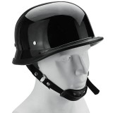 Casca Moto Chopper Nazy WW2 Nazist German Negru Lucios M (57-58cm) usoara
