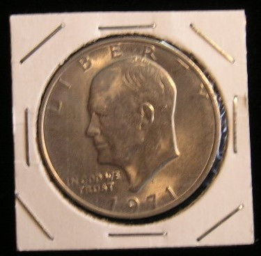 M3 C50 - Moneda foarte veche - 1 dollar - D - America USA - 1971 foto
