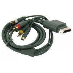 Cablu S-Video AV + RCA (compozit) XboX 360 1.8m foto