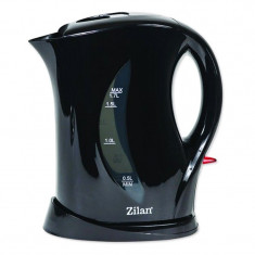 Fierbator electric Zilan, 1.7 l, 2200 W, Negru foto