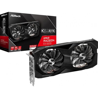 Placa video ASRock Radeon RX 6600 Challenger D 8GB GDDR6 foto