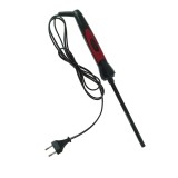 Ondulator de păr Esperanza EBL014, &icirc;nveliș ceramic, 10 mm, 25 W, roșu-negru