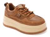 Pantofi sport GRYXX maro, 3971, din piele naturala
