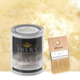 Vopsea Decorativă Perla Luxury Fildes Deschis 2 L cu fulgi perlați&ndash;Pensulă inclusă-Toro Decor