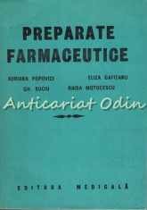 Preparate Farmaceutice - Adriana Popovici, Eliza Gafitanu foto