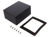 Carcasă Universală Aluminiu IP66 127x165x77mm Negru