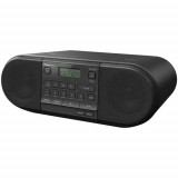 Radio portabil Panasonic RX-D550E-K, 20W, Bluetooth, CD, USB, Tuner FM, Negru