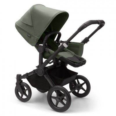 Carucior Bugaboo Donkey 5 Mono Black Forest Green foto