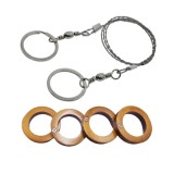 Set rozeta extensibila si fierastrau de buzunar,tip sarma DEPOX&reg; , otel inoxidabil