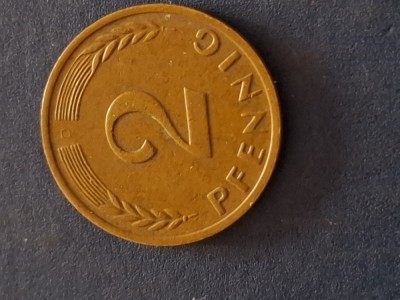 2 pfenning 1958 D foto