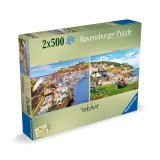 Cumpara ieftin Ravensburger - Puzzle peisaje pitoresti Yorkshire Whitby si Runswick Bay 2x500