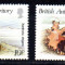 TERITORIILE ANTARCTICE BRITANICE 1989, Licheni, serie neuzata, MNH