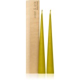 Ester &amp; erik cone candles pure wasabi (no. 68/2) lumanare 2x37 cm