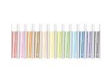 Cutie cu 24 de seturi rezerve pentru creion colorat mecanic din plastic M&amp;G (12 culori x 2 set per culoare, 6 mine per set)