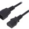 Cablu Alimentare 1,8m IEC C13-C14 Negru 10A