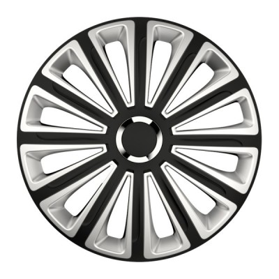 Set capace roti 13 inch Versaco Trend RC, Argintiu si Negru AutoDrive ProParts foto