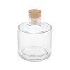 Sticla Lichior 240ml, Transparenta, Dop Lemn, Decorativa - ATU-086550