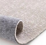 Cumpara ieftin Covor Belgian Model Fargo 71501-056, Marime 80 x 150 cm, Bej-Gri, Inaltime Fir 7 mm, Antialergic, Polipropilena, Living, Dormitor, Sufragerie, Copii