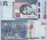 Guatemala 20 Quetzales Comemorativa 2020 UNC