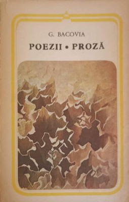 POEZII. PROZA-GEORGE BACOVIA-227152 foto