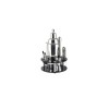 Set barman 9 elemente, shaker 720ml , inox, argintiu, Kinfgoff