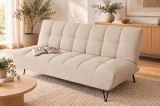 Canapea Bombay 192x97x90 cm Rabatabila Bej (cod AF 210807-04)