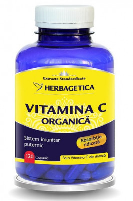 Vitamina c organica 120cps foto