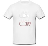 Cumpara ieftin Tricou &quot; Music on, World off &quot;