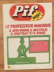 Revista Pif Gadget, nr. 259 (februarie 1974). In limba franceza